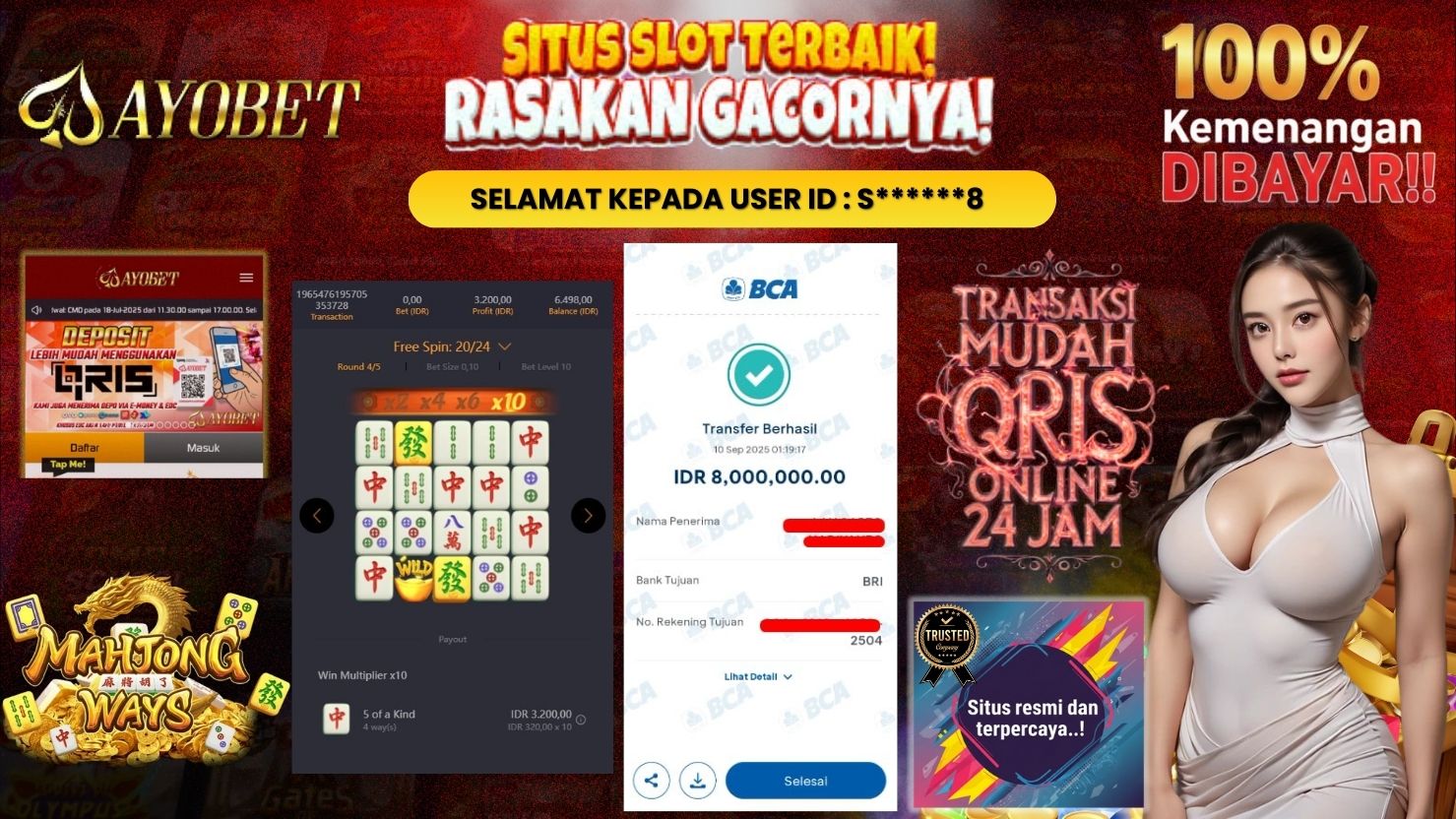 AYOBET JACKPOT SLOT MAHJONG WAYS